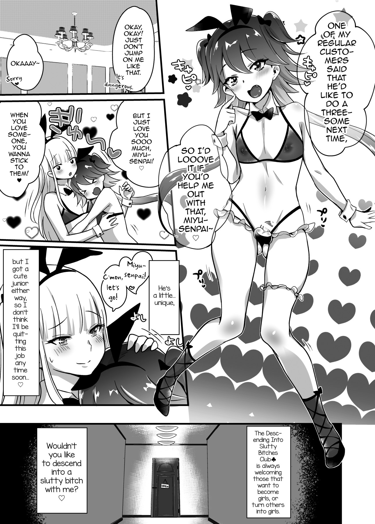 Hentai Manga Comic-Falling To Female Pleasure-Read-28